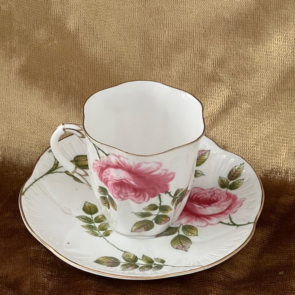 Shelley Rose Teacup/Saucer